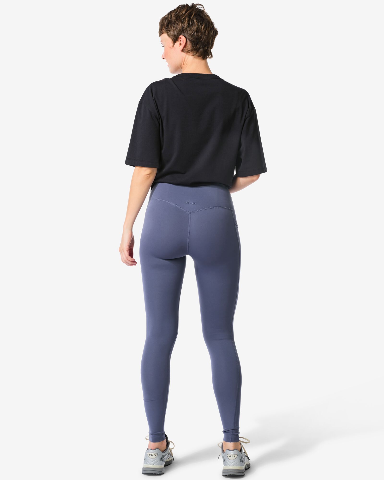 Damen-Sportleggings dunkelblau - 36010395DARKBLUE - HEMA