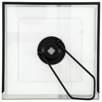 floating fotolijst metaal 15x15 zwart 15 x 15 zwart - 13622013 - HEMA