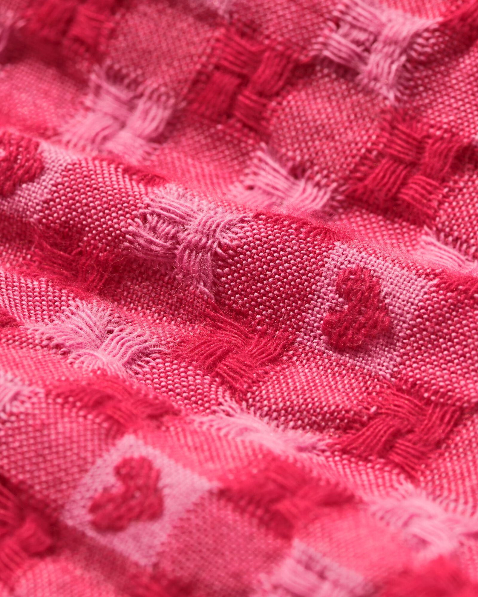 kinderblouse hartjes ruiten roze roze - 30866025PINK - HEMA