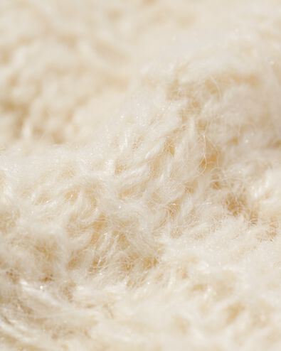 damestrui Hella rib gebroken wit - 36204460OFFWHITE - HEMA