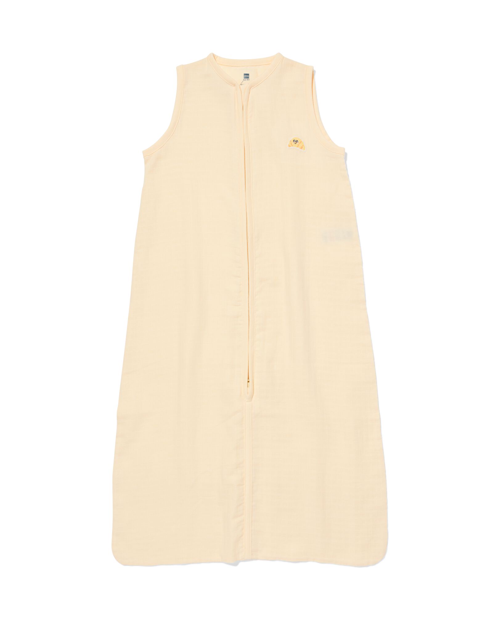 gigoteuse b&eacute;b&eacute; sans manches mousseline 0,5 tog croissant beige beige - 33301960BEIGE - HEMA