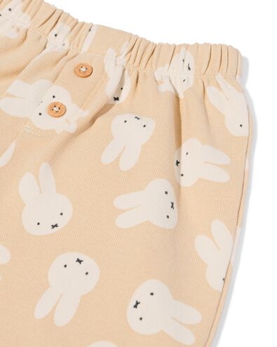 Miffy Newborn-Hose, bequeme Passform, Jersey ecru - 33443720ECRU - HEMA