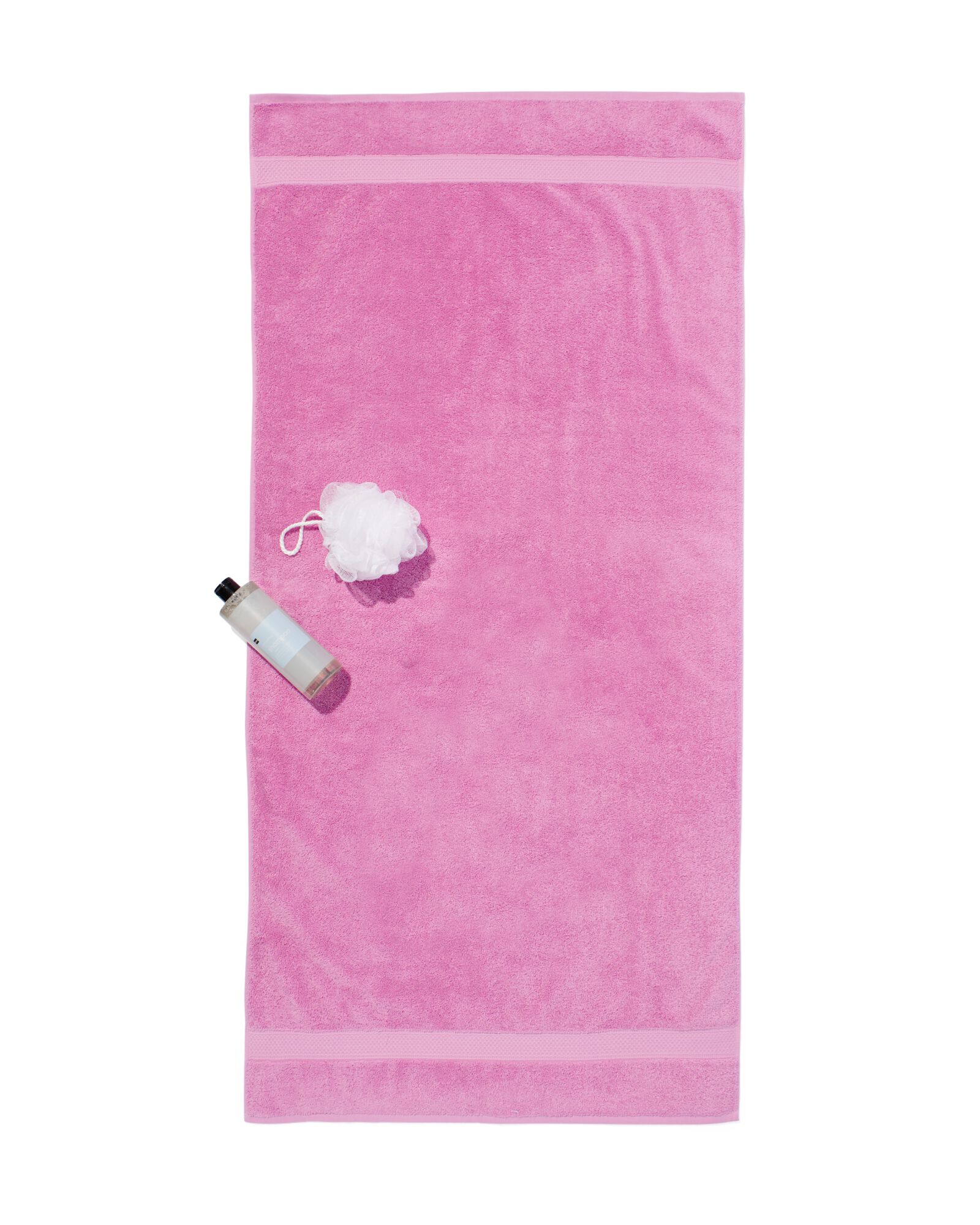 serviettes de bain - qualit&eacute; &eacute;paisse violet pourpre serviette 70 x 140 - 5250380 - HEMA