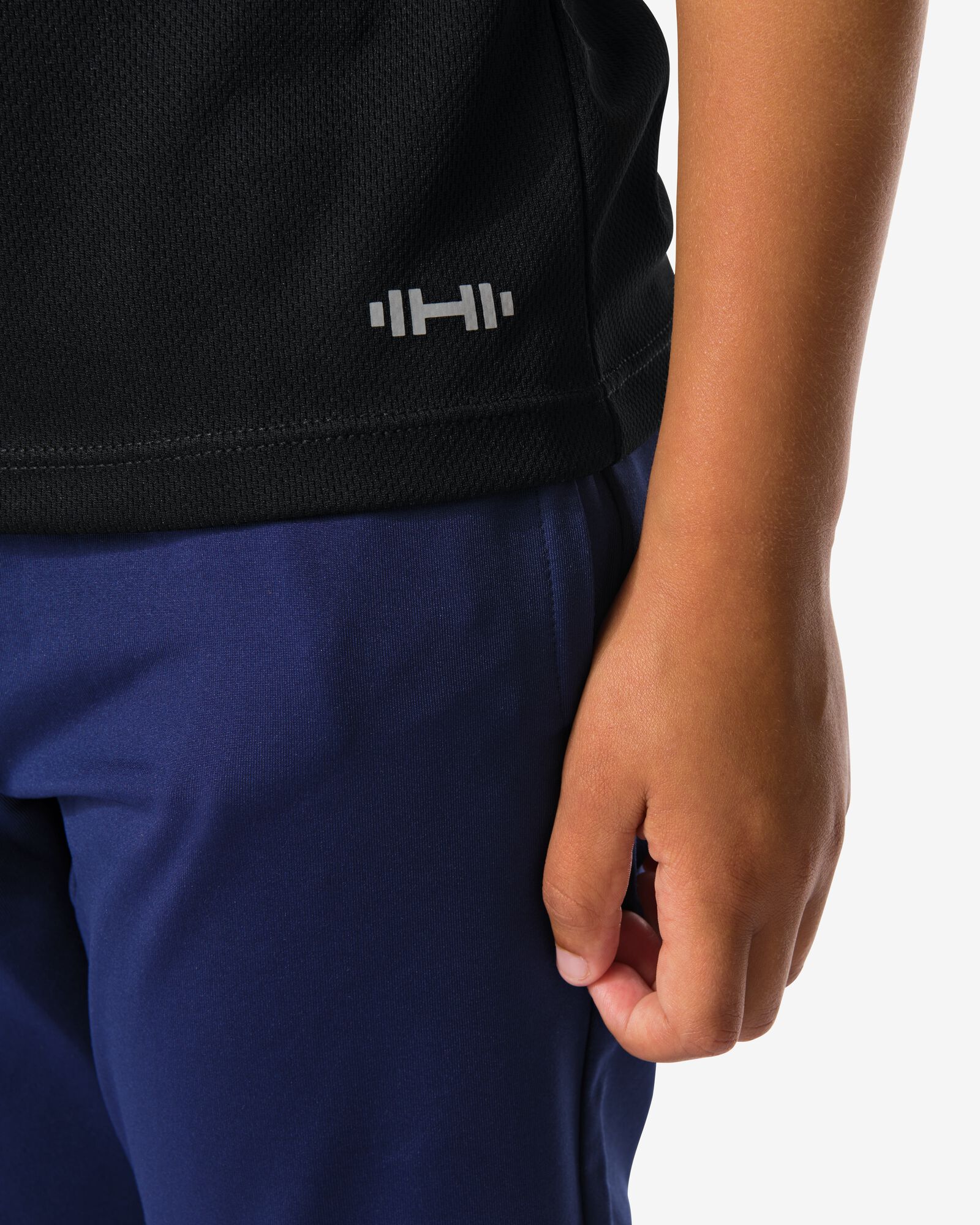 T-shirt de sport enfant noir noir - 30640232BLACK - HEMA