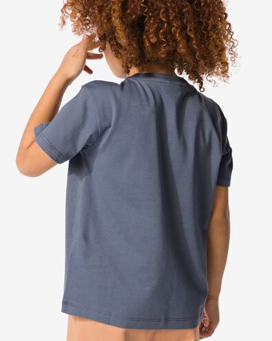 Kinder-T-Shirt Fu&szlig;ball dunkelgrau - 30744703DARKGREY - HEMA