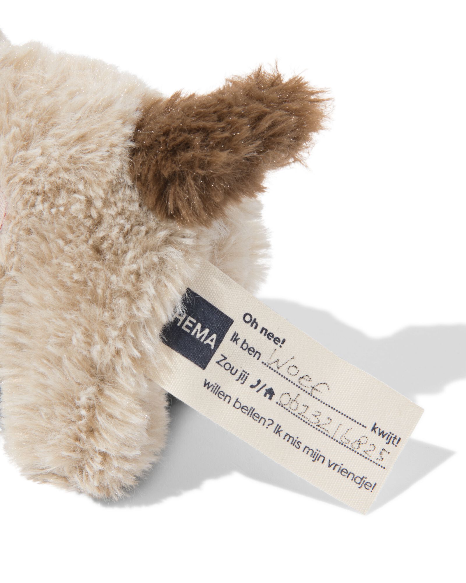 Kuschelroboterhund 17 &times; 14 &times; 7,5 cm - 15100271 - HEMA