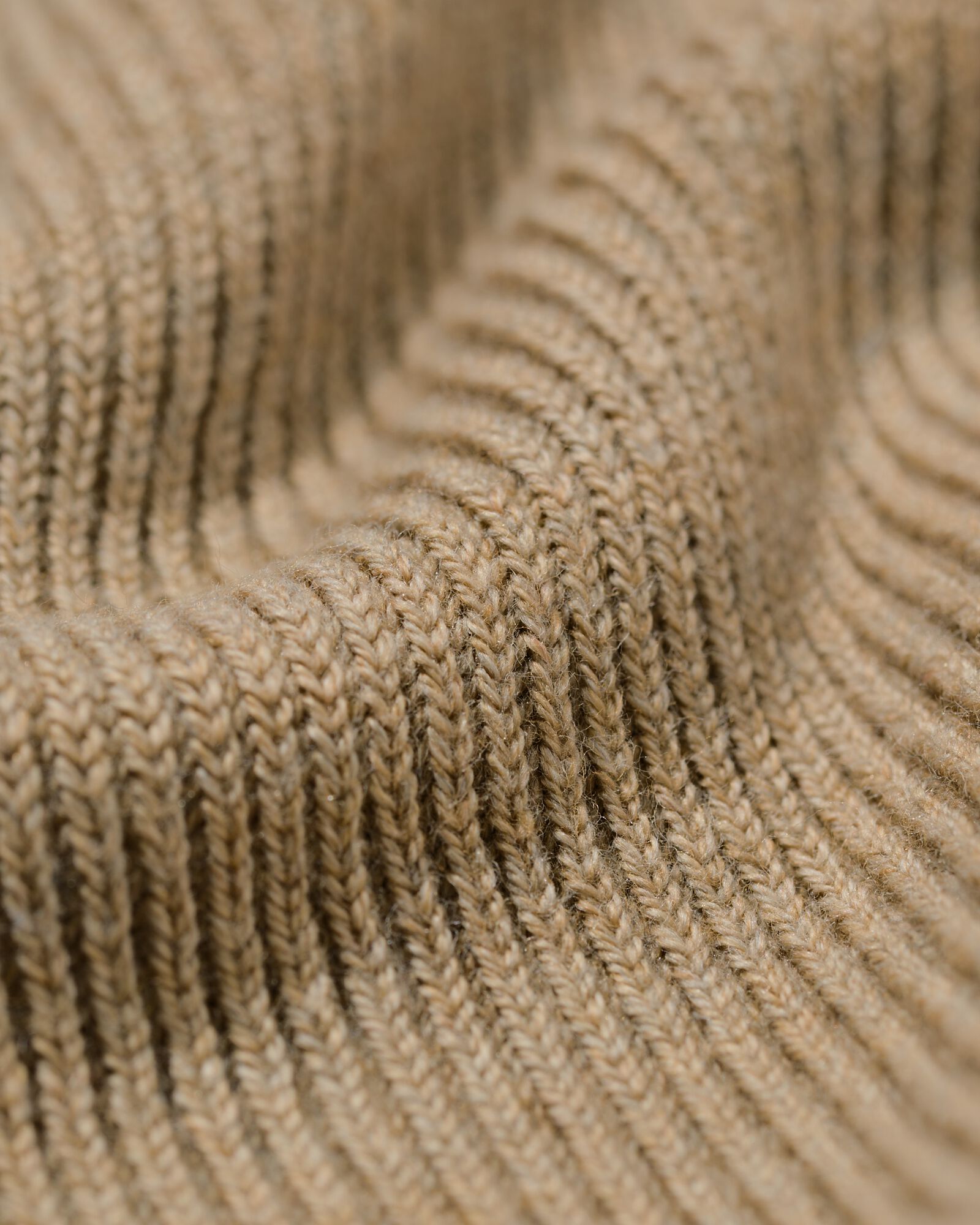 Herrenpullover Kick, Ripp beige beige - 2172060BEIGE - HEMA