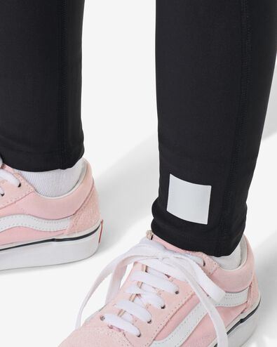 kinder sportlegging zwart zwart - 30680012BLACK - HEMA