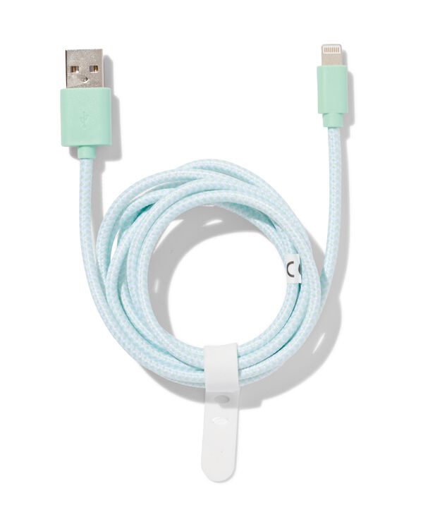 câble chargeur USB 8 broches 1,5m - 39630047 - HEMA
