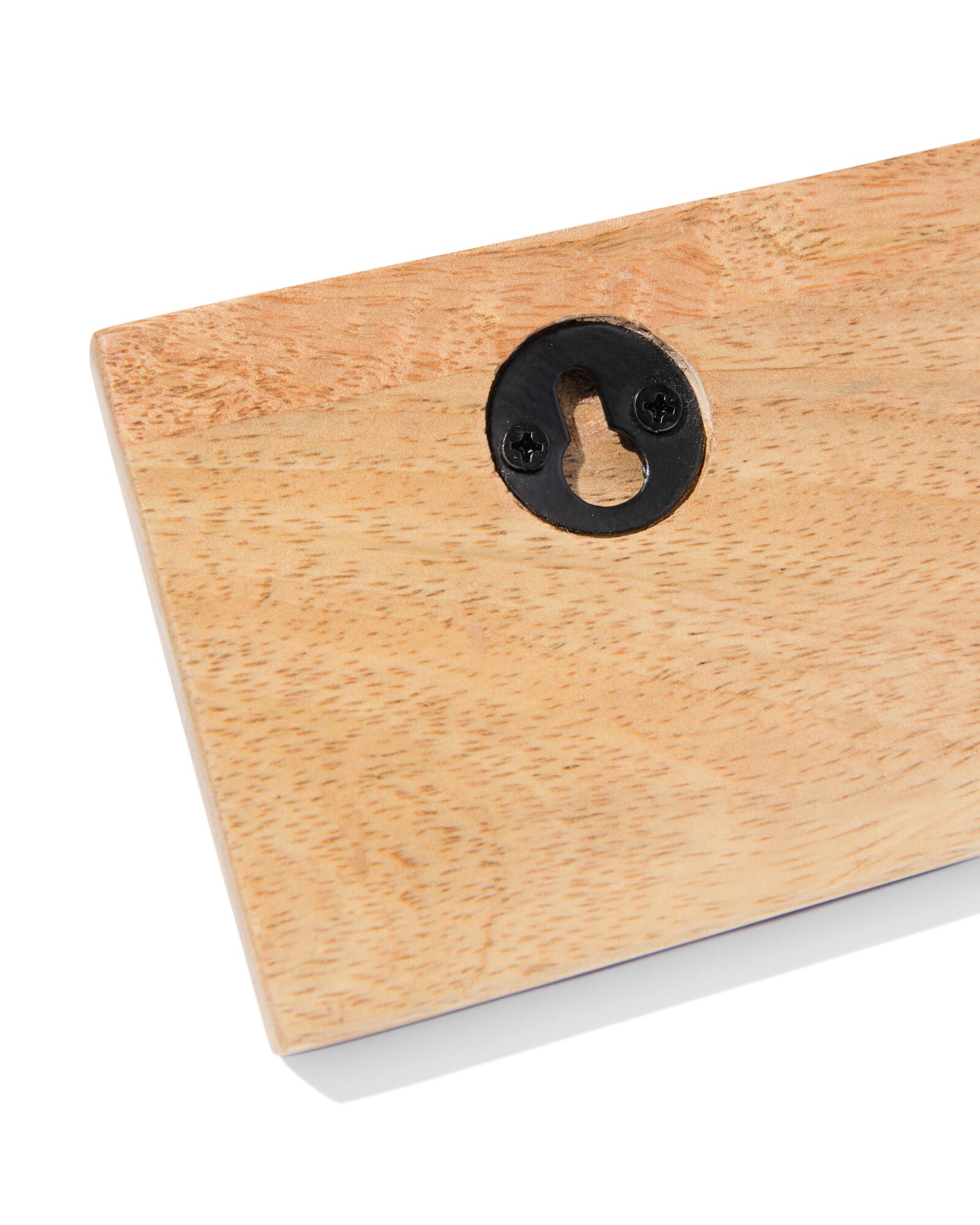 wandkapstok 55x8cm mangohout 5 haken - 39800083 - HEMA