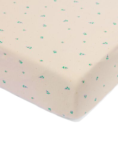 drap-housse pour lit d&rsquo;enfant 60x120 fleurs - 33304530 - HEMA