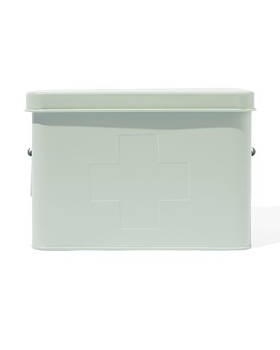 medicijnbox klein groen 14.5x23x16 - 80330030 - HEMA