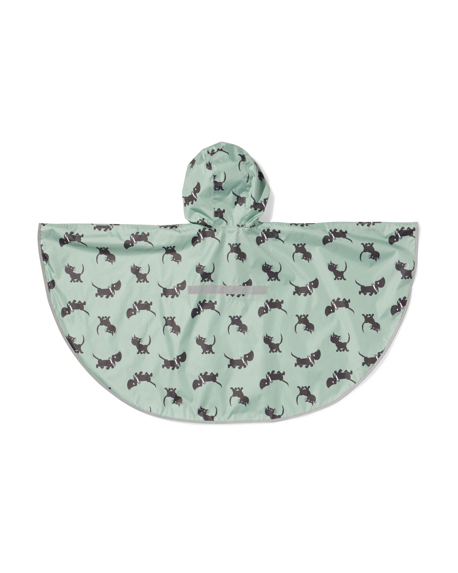 Takkie und Siepie wasserdichter Kinderponcho gr&uuml;n gr&uuml;n - 33250505GREEN - HEMA