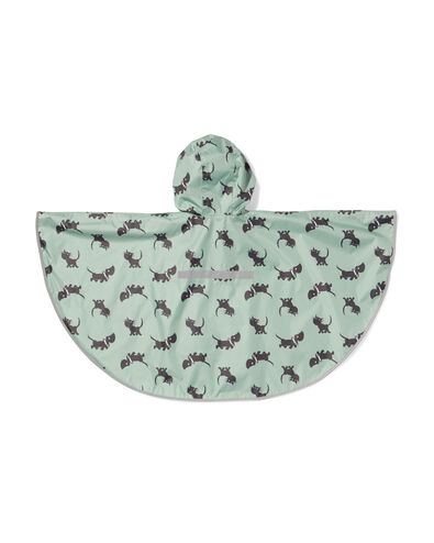 Takkie und Siepie wasserdichter Kinderponcho gr&uuml;n gr&uuml;n - 33250505GREEN - HEMA