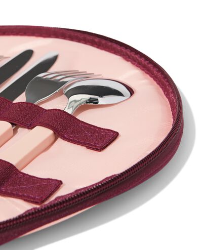 serviesset picknick in etui - 41800178 - HEMA