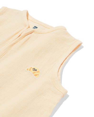 Baby-Schlafsack, &auml;rmellos, Musselin, 0,5 TOG, Croissant beige beige - 33301960BEIGE - HEMA