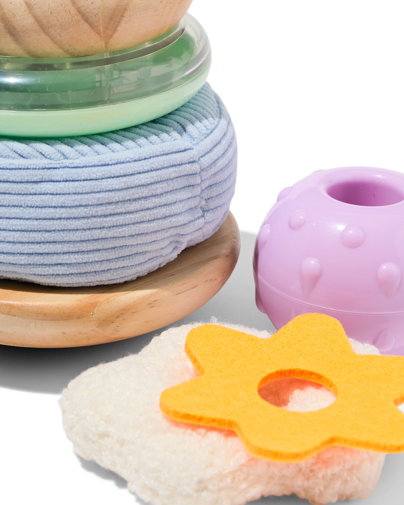 tour cylindrique 11x18cm bois - 15100202 - HEMA