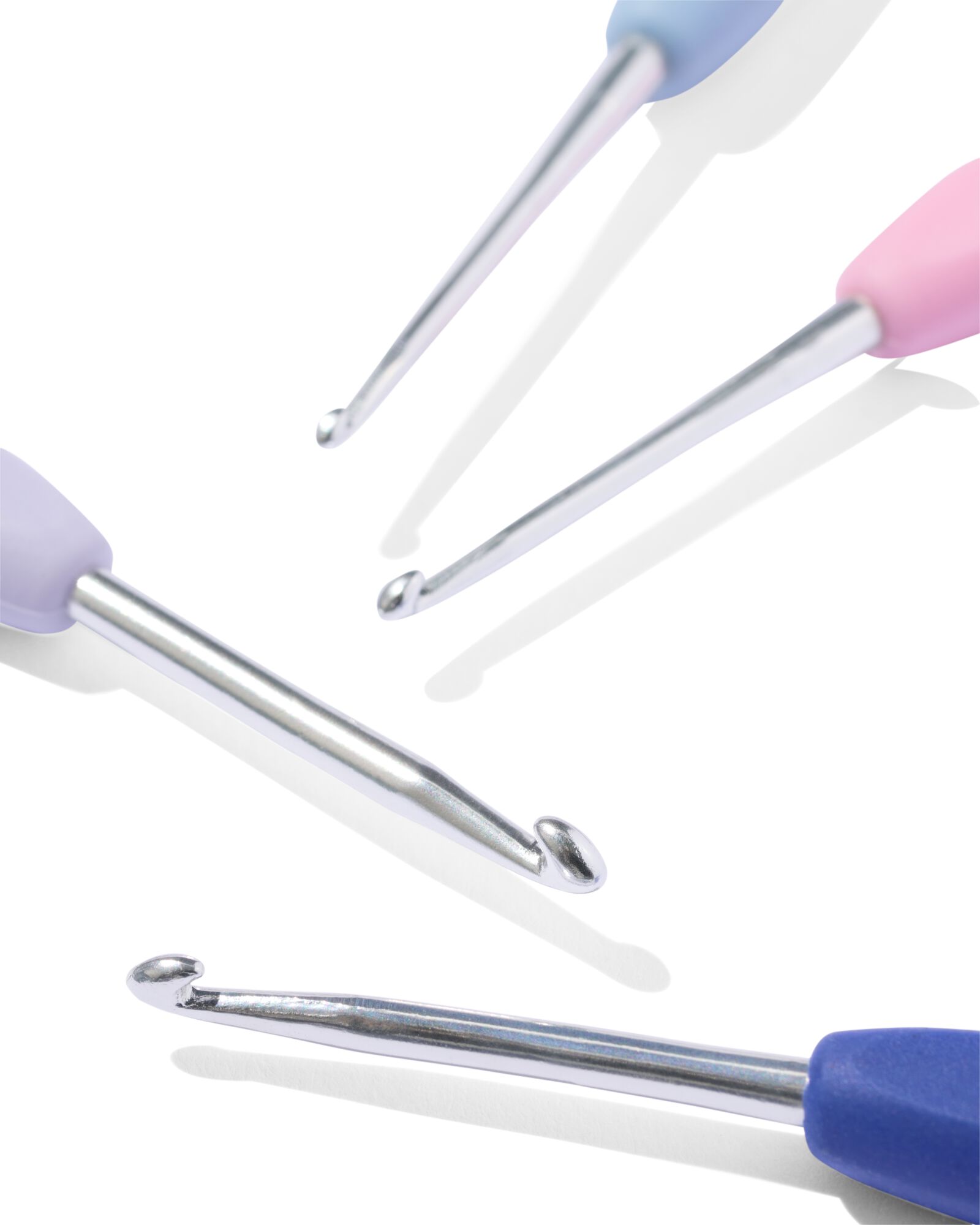 4er-Pack H&auml;kelnadeln, 2 + 2.5 + 3 + 3.5 - 60760062 - HEMA