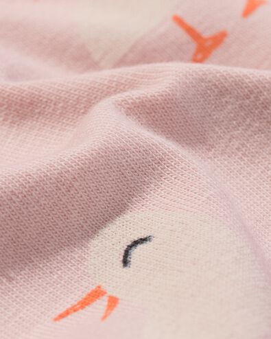 body coton bio extensible avec poussins rose rose - 33311230PINK - HEMA