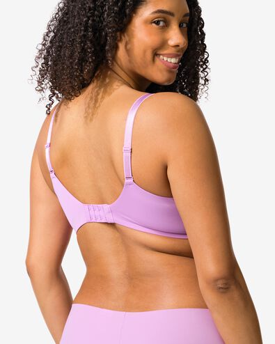 soutien-gorge dentelle non pr&eacute;form&eacute; avec armatures  violet violet - 21805905PURPLE - HEMA