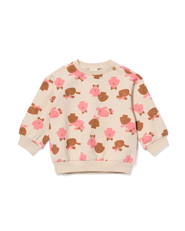 Baby-Sweater Hunde ecru ecru - 33047870ECRU - HEMA