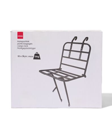 porte-bagage 30x31 15kg noir mat - 41150041 - HEMA