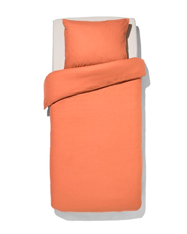 dekbedovertrek 140x200/220cm zacht katoen sunburn - 5750082 - HEMA