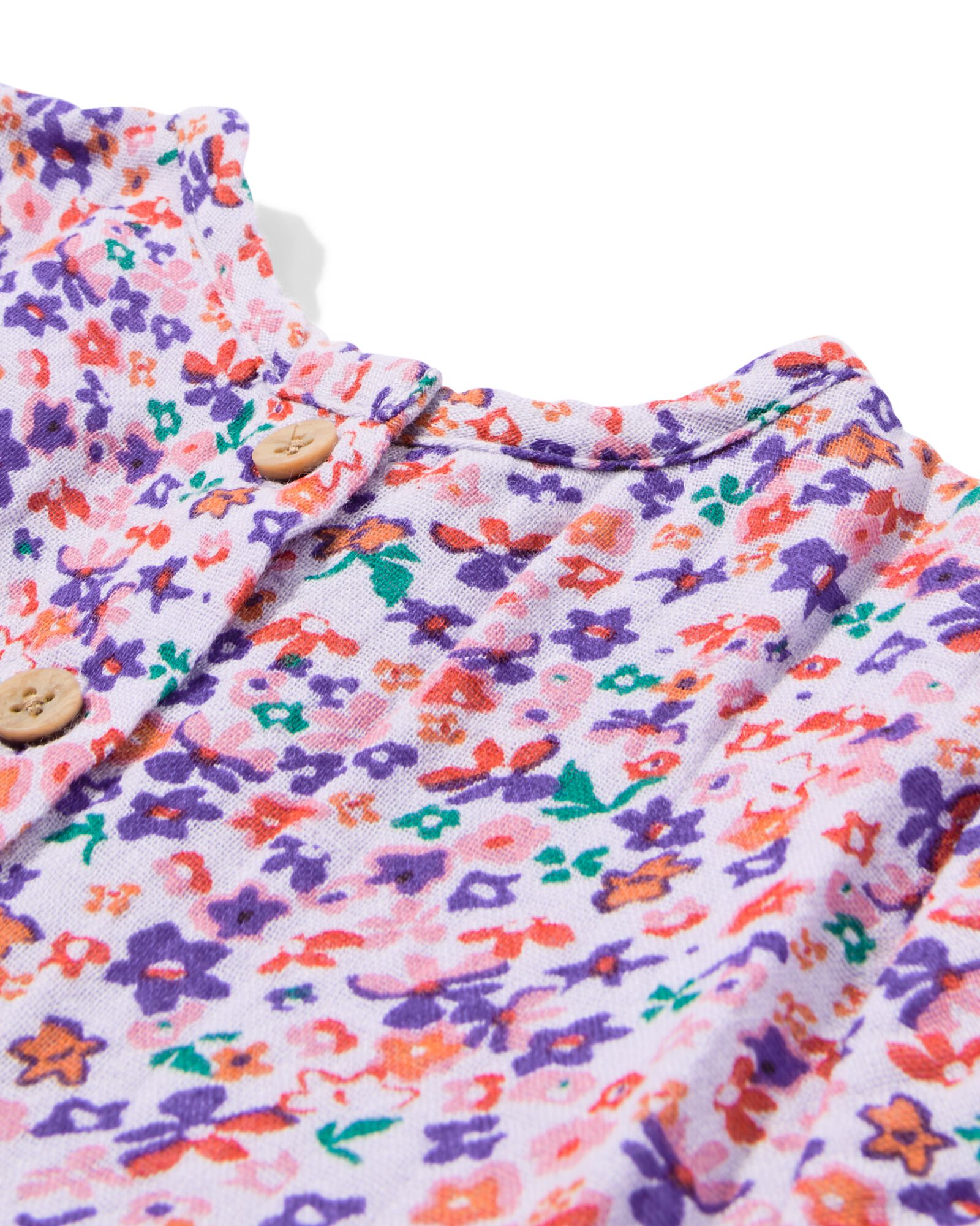 robe b&eacute;b&eacute; mousseline fleurs violet violet - 33028270PURPLE - HEMA