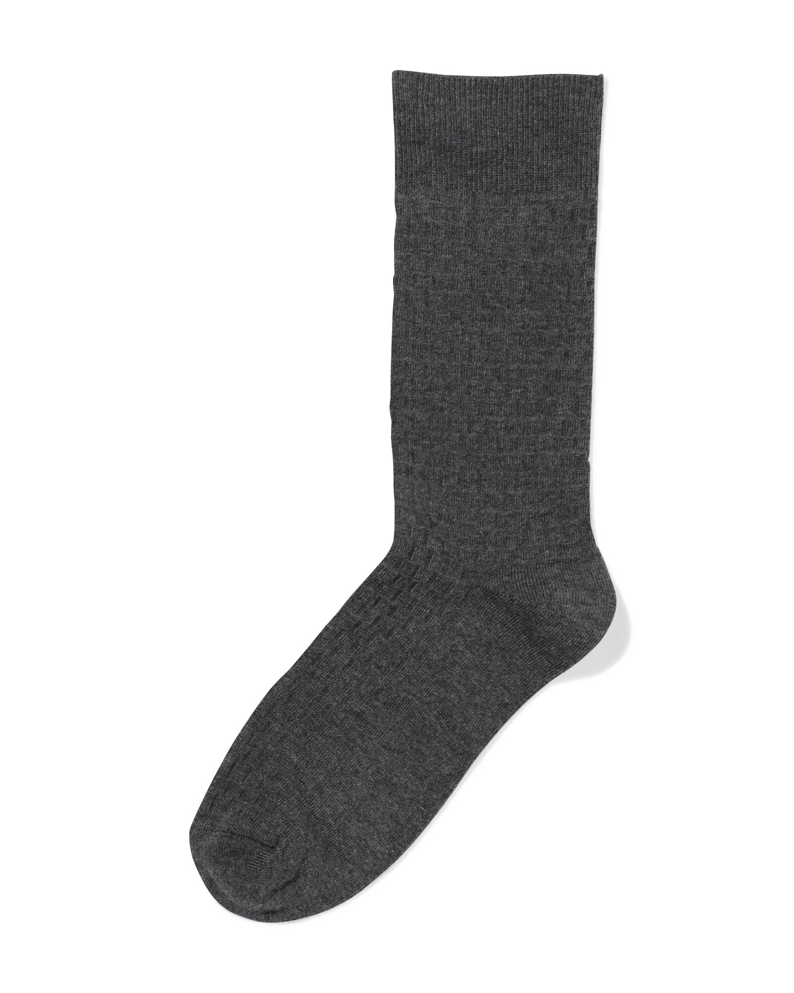 Herrensocken, Struktur graumeliert - 4150600GREYMELANGE - HEMA