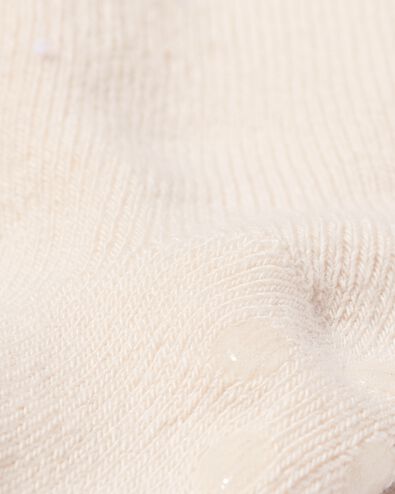 Babysocken aus Terrystoff &ndash; 2 Paar eierschalenfarben eierschalenfarben - 4731040OFFWHITE - HEMA