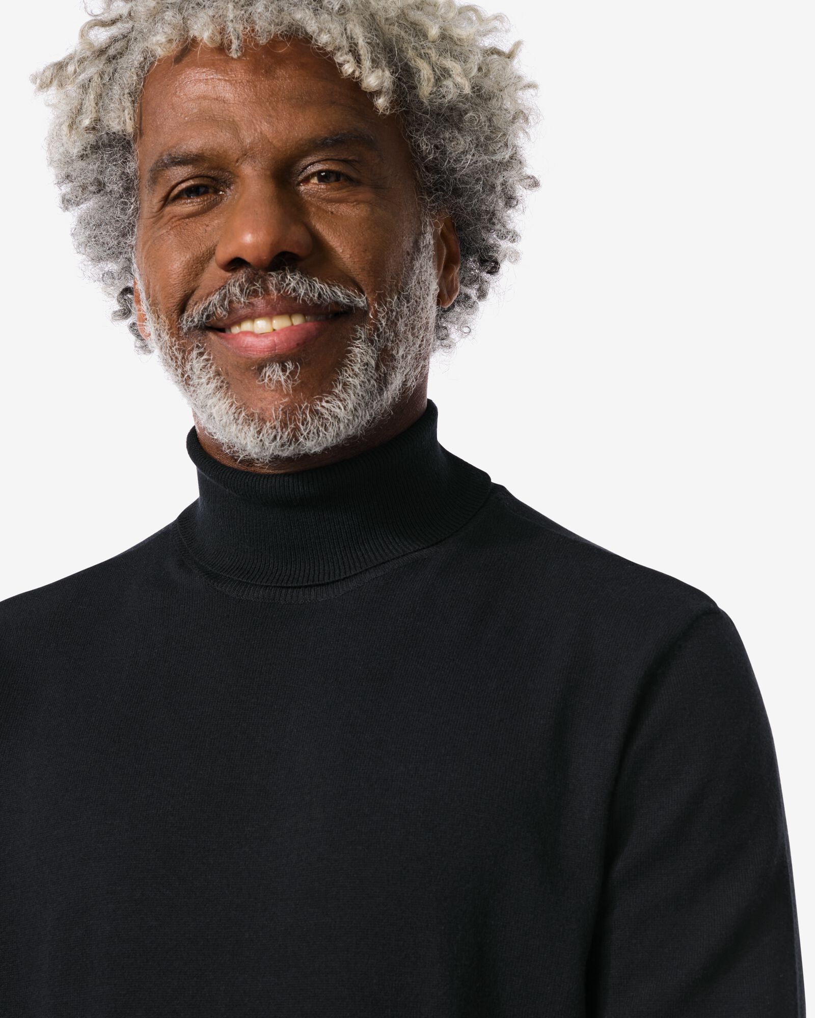 Herren-Rollkragenpullover  schwarz schwarz - 2117002BLACK - HEMA
