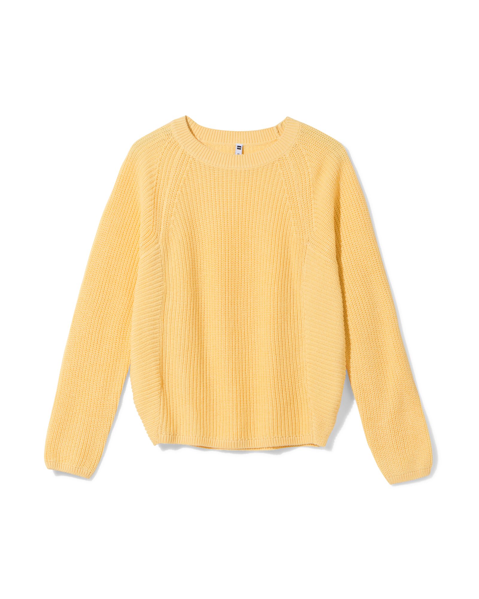 pull femme Olena maille fine jaune jaune - 36207030YELLOW - HEMA