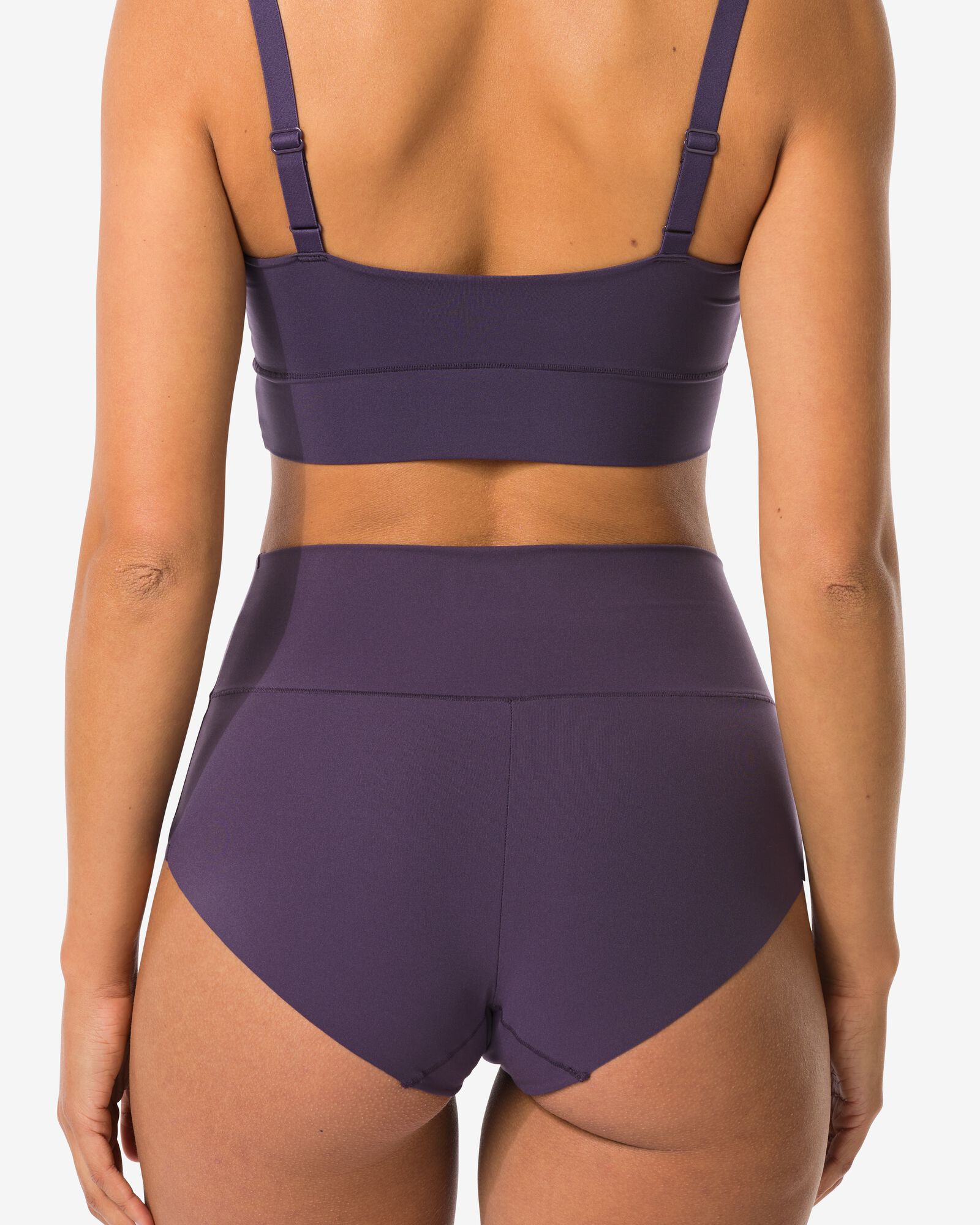 dames tailleslip ultimate comfort donkerpaars - 19611414DARKPURPLE - HEMA
