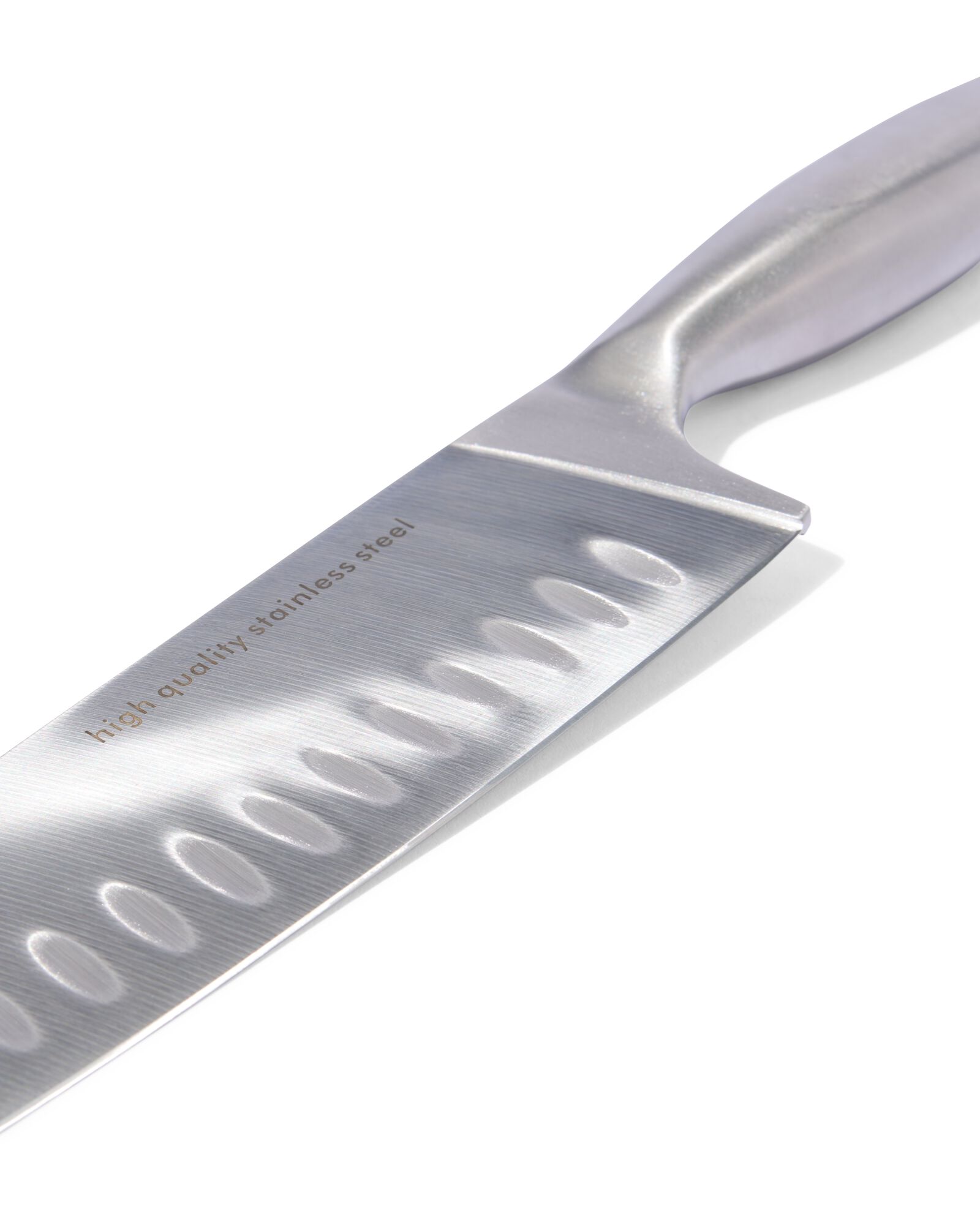 couteau santoku grande qualit&eacute; inox - 80810307 - HEMA