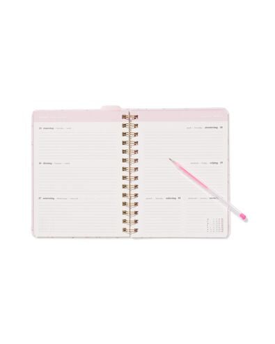 agenda scolaire 2026-2027 A5 fleurs - 14505651 - HEMA