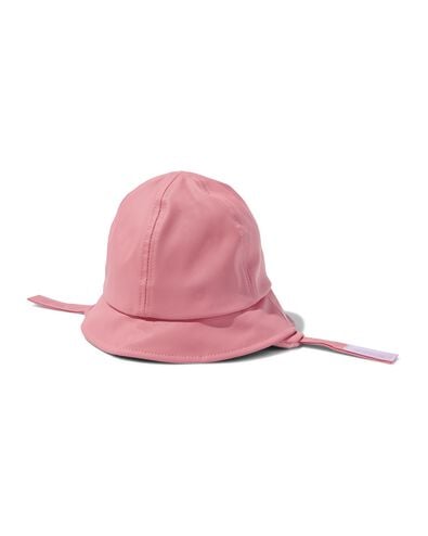 kinder buckethat waterafstotend roze roze 98/116 - 18430067 - HEMA