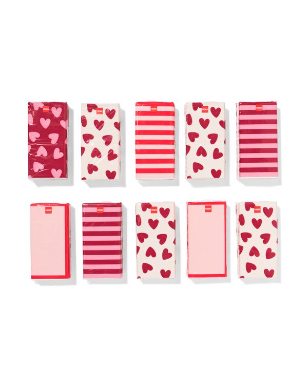 zakdoekjes met alo&euml; vera 4-laags - 10x10 stuks - 11511200 - HEMA