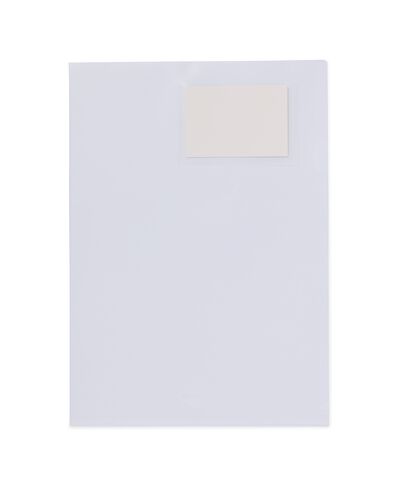 pochettes A4 avec carte &agrave; ins&eacute;rer - 14820009 - HEMA