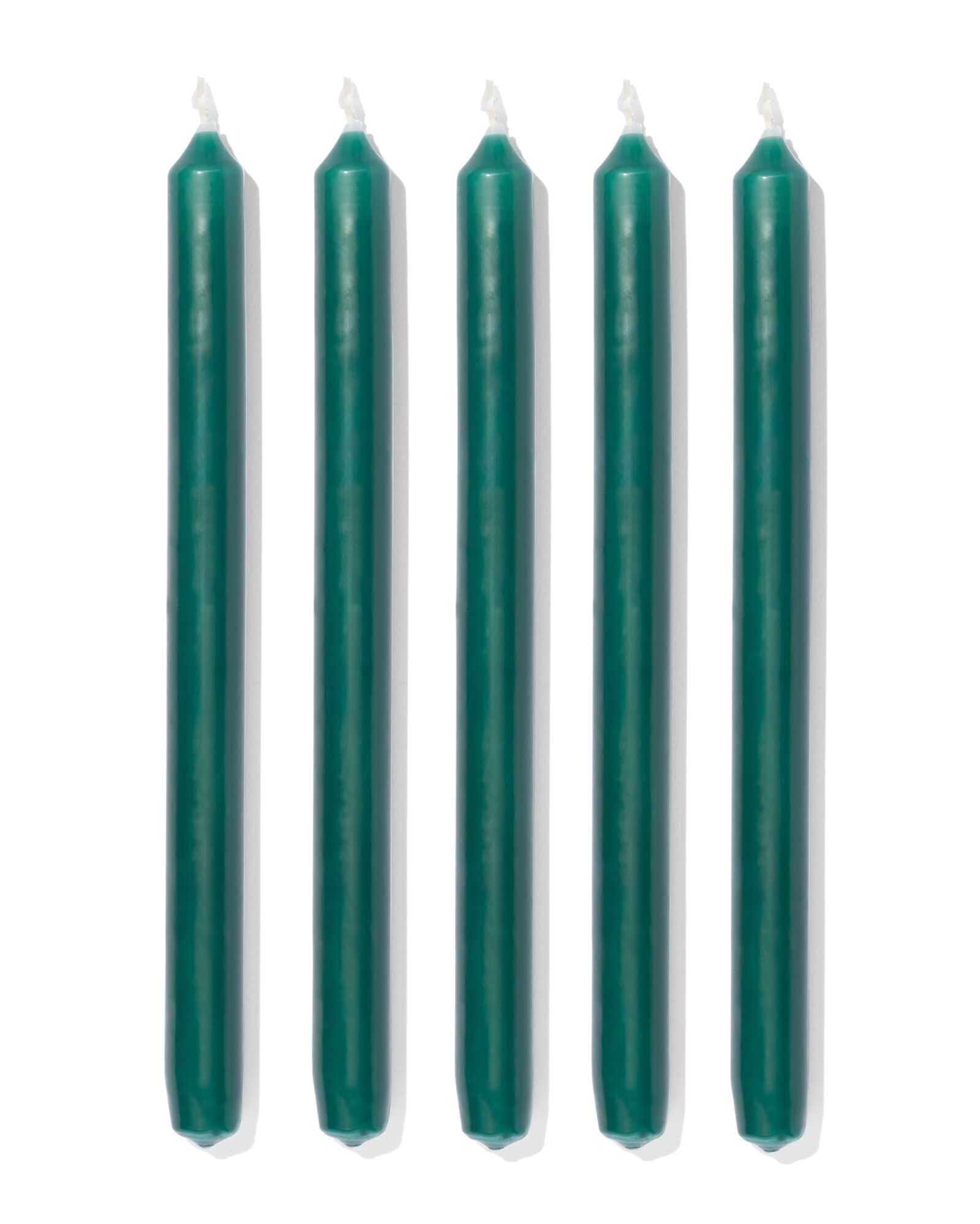 12 bougies longues &Oslash;2.2x29 vert fonc&eacute;&nbsp; vert fonc&eacute; 2,2 x 29 - 13501852 - HEMA