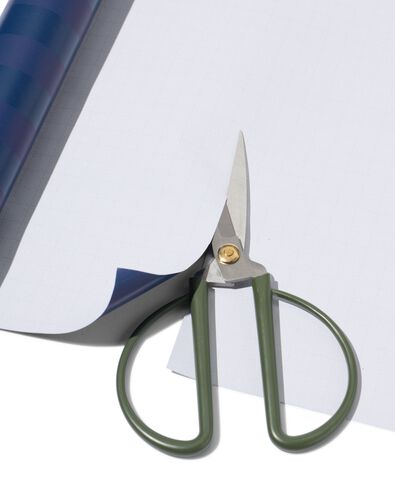 cadeaupapier 200x70cm strepen blauw - 14701191 - HEMA