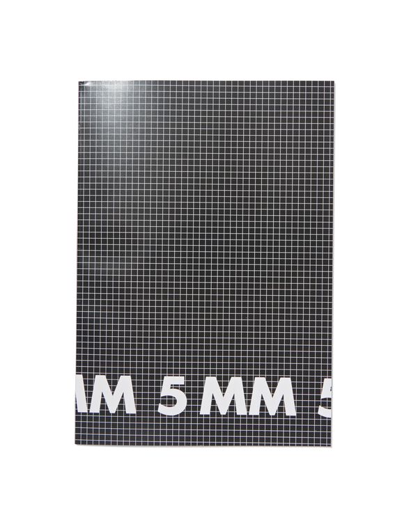 schriften A4 - geruit 5 mm - 3 stuks - 14101620 - HEMA