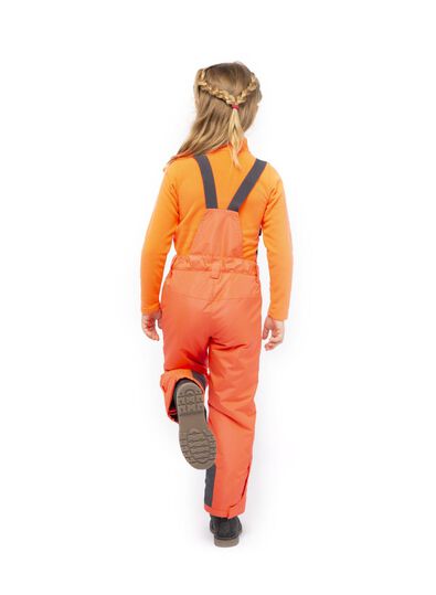 pantalon de ski enfant rose corail 134/140 - 30843448 - HEMA