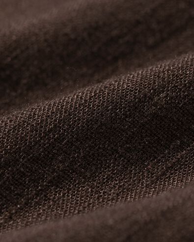 pantalon femme Tatum coupe droite marron fonc&eacute; marron fonc&eacute; - 36208670DARKBROWN - HEMA