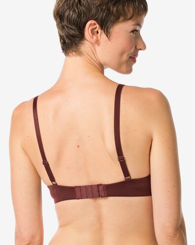 Vorgeformter B&uuml;gel-BH aus recycelter Mikrofaser dunkelbraun - 21800616DARKBROWN - HEMA