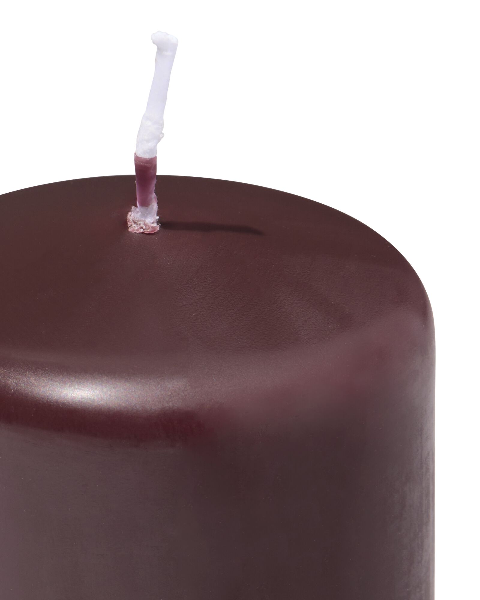 Stumpenkerze &Oslash; 7 &times; 20 cm, dunkelbraun dunkelbraun 7 x 20 - 13509053 - HEMA