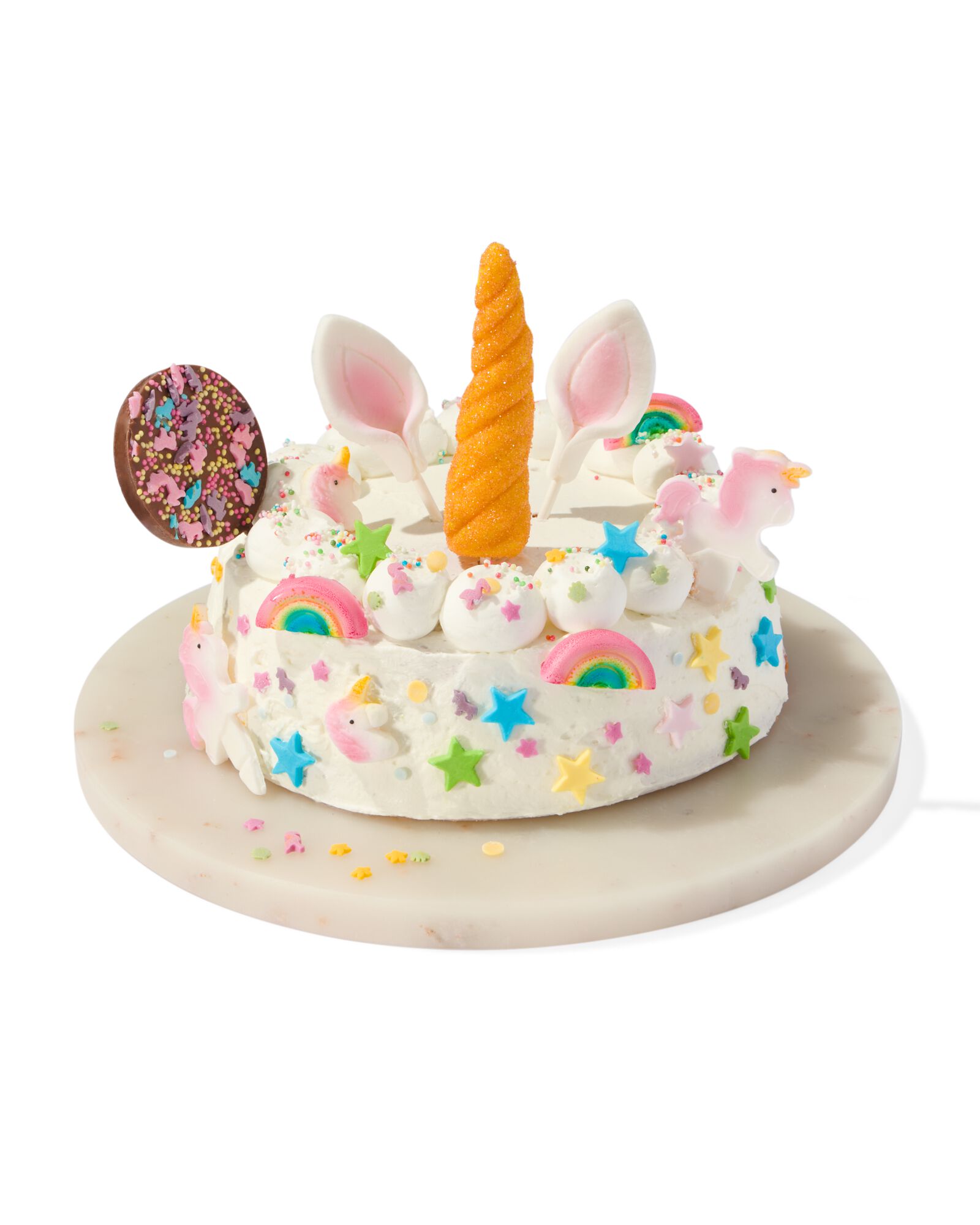 kit de d&eacute;coration comestible - f&ecirc;te arc-en-ciel - 10280007 - HEMA