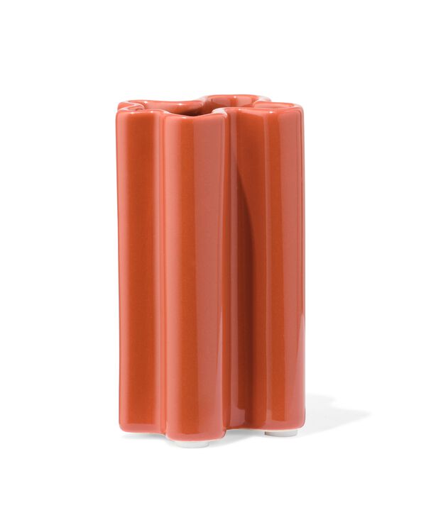 vase pour b&acirc;tonnets parfum&eacute;s ⌀5,7x10,8cm c&eacute;ramique fleur terra - 13507533 - HEMA