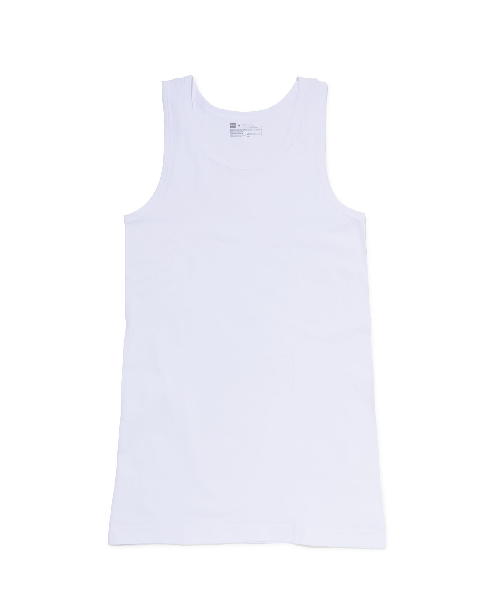 Herrenhemden, Perfect Comfort, nahtlos &ndash; 2 St&uuml;ck wei&szlig; wei&szlig; - 1000009850 - HEMA