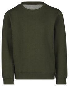 kinder sweater groen groen - 1000028339 - HEMA