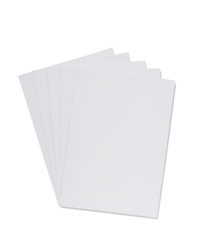 5&nbsp;toiles de peinture A4 - 60720085 - HEMA